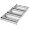 Rk Bakeware China-Foodservice 41145 Glassed 4 Strip Aluminized Steel Hearth Pan