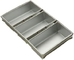 Rk Bakeware China-Foodservice 41145 Glassed 4 Strip Aluminized Steel Hearth Pan