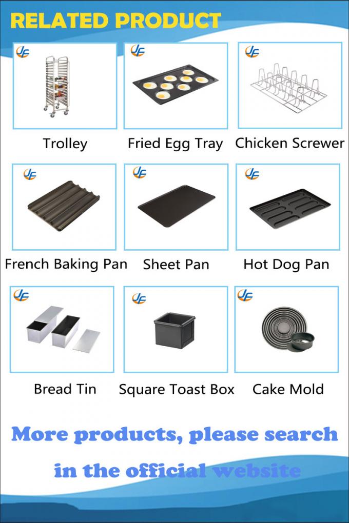 RK Bakeware China Foodservice NSF Nonstick Glaze Aluminium Sheet Pans Biscuit Baking Tray 5