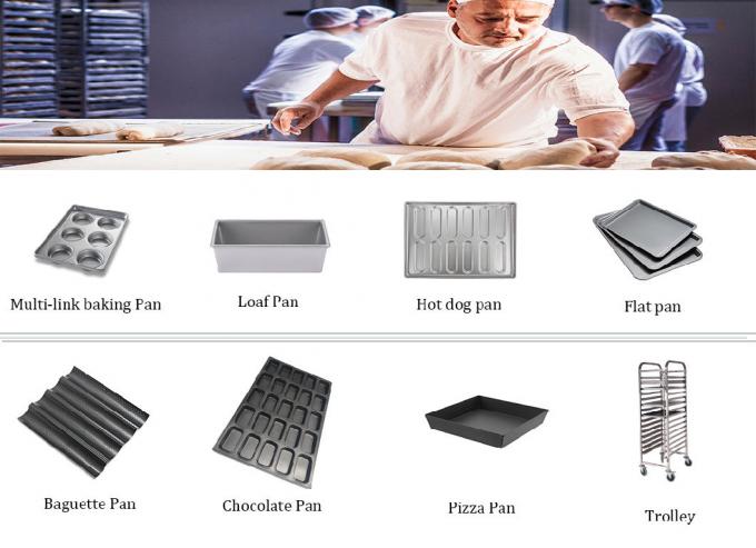 Rk Bakeware China- Rectangle Aluminum Lamington Rocky Road Cake Baking Pans Trays