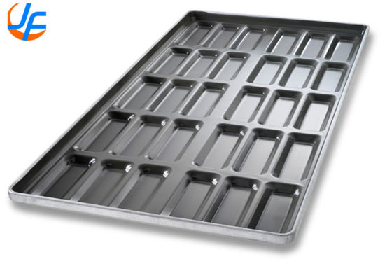 RK Bakeware China Foodservice 22100 Glazed New England Aluminized Steel Hot Dog Bun Pan Tray