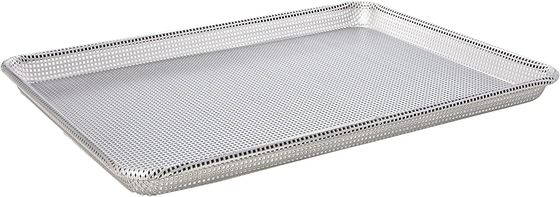 RK Bakeware China Foodservice 600*400 NSF Perforated Stainless Steel Drying Tray Untuk Makanan Beku