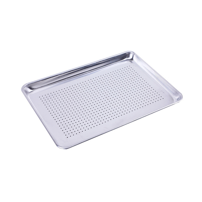 Rk Bakeware China-40855 Full Size 16 Gauge Glassed 12 7/8 &quot;X17 3/4&quot; Aluminium Sheet Bun Pan Tray