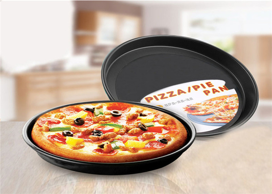 RK Bakeware China Foodservice NSF Hard Coat Custom Round Cake Pan, Stainless Steel Pizza Pan