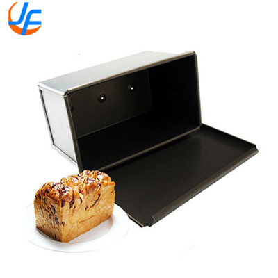 RK Bakeware China-Nonstick Aluminium Loaf Pans/Bread Tin/ Pullman Bread Pans With Cover