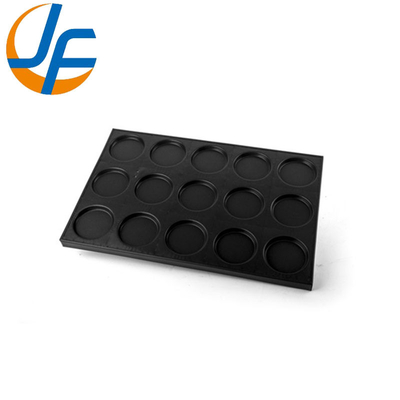 Rk Bakeware China Manufacturer-Nonstick Glazed Hamburger Roll Baking Tray untuk toko roti komersial