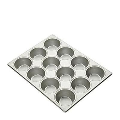 RK Bakeware China Foodservice NSF 903695 Antilengket Glasir 24 Cup Pecan Roll Pan