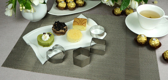 RK Bakeware China Foodservice NSF cetakan roti tanpa jahitan dan mousse cake pastry ring