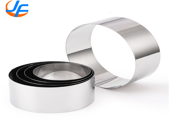RK Bakeware China Foodservice NSF Aluminium Cake Mold, Round Mousse Ring Cake Cutter Circle Cake Ring