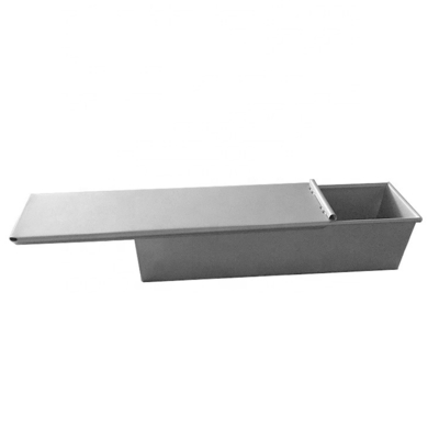 42.2*11.5*10.3CM Non Stick Pullman Loaf Pan Toast Box Dengan Tutup Bak Pan Pan Aluminium Baja Dengan Tutup Loaf