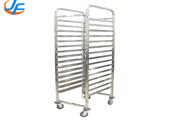 RK Bakeware China Foodservice NSF Custom Revent Oven Rack Rack Baja tahan karat Gastronorm Food Tray Trolley