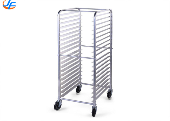 RK Bakeware China Foodservice NSF Custom stainless steel Nesting Baking Trolley Oven Rack Bakery Pan Trolley