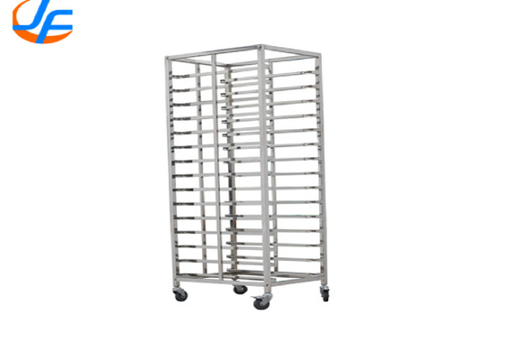 RK Bakeware China Foodservice NSF Custom Stainless Steel Sheet Pan Rack Tray roti Trolley / Makanan Bakery pendingin rak