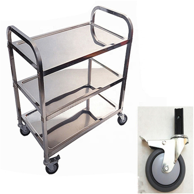 RK Bakeware China Foodservice NSF Stainless Steel Hospital Medical Trolley dengan laci