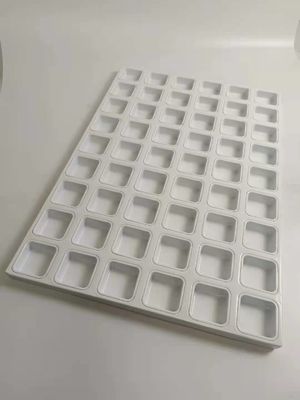 54 Cangkir Square Aluminium Bun Baking Pan Non Stick Silicone