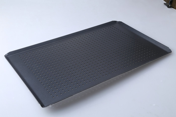 RK Bakeware China Foodservice 530*325mm Aluminium Combi Oven Nonstick Rasional GN1/1 Baking Tray Perforated