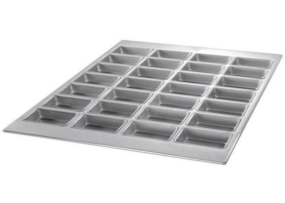 RK Bakeware China Foodservice NSF 12 Compartment Mini Loaf Spesialisasi Baking Pan Glazed Aluminized Steel Baking Tray