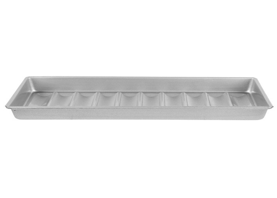 RK Bakeware China Foodservice NSF 22100 Custom Inggris Glassed Aluminized Steel Hot Dog Bun Pan