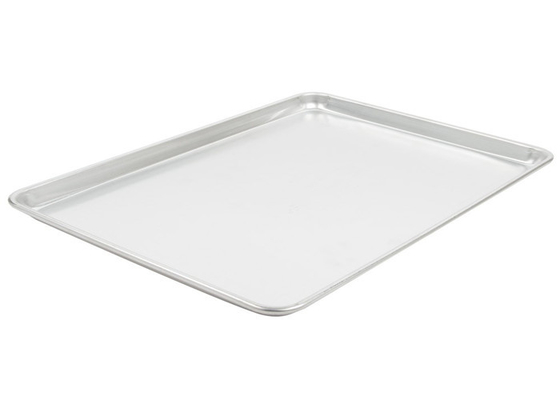 RK Bakeware China Foodservice NSF 1/2 Ukuran Aluminium Roti Baking Tray Bun / Aluminium Sheet Pan Wire In Rim 18 &quot;X 13&quot;