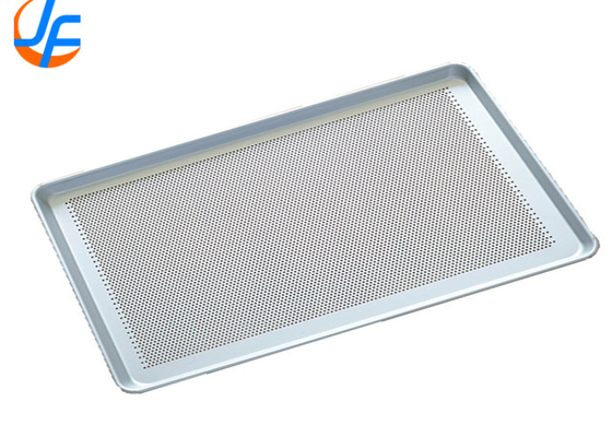 RK Bakeware China Aluminium Cookie Baking Tray Non Stick Aluminium Sheet Pan Untuk Roti Dan Cookie