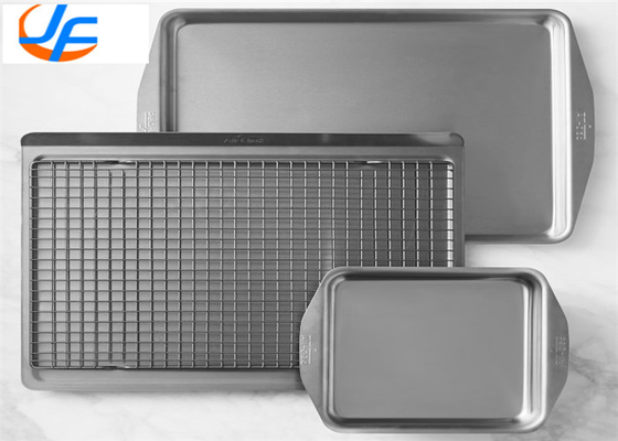RK Bakeware China Baja tahan karat dan aluminium Baking Tray Aluminium Jelly Roll Tray