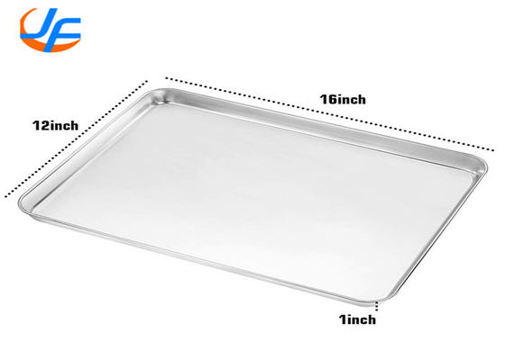 RK Bakeware China Kaca Setengah Ukuran Lembar Aluminium Pan Pancing Panci