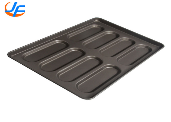 RK Bakeware China Custom Nonstick Aluminiumized Steel Hot Dog Sheet Bun Pan Baking Tray