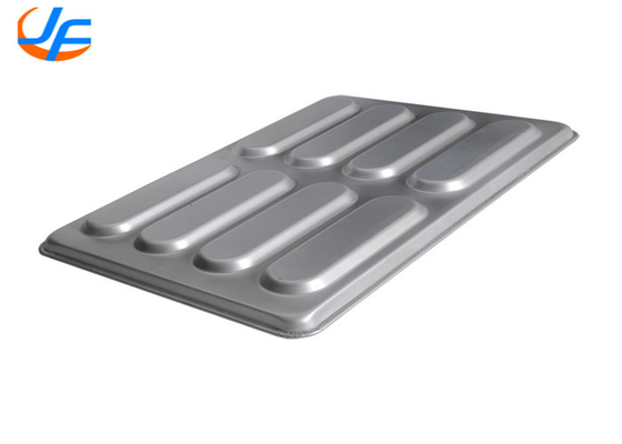 RK Bakeware China Custom Nonstick Aluminiumized Steel Hot Dog Sheet Bun Pan Baking Tray