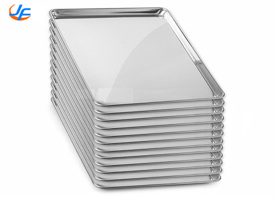 RK Bakeware China 400x600mm Aluminium Baking Tray, Aluminium Roti Cookie Sheet Pan Baking Tray