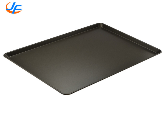 RK Bakeware China Foodservice Telepon Nonstick 600*400mm Wire in Rim Aluminium Bun Baking Tray Pan