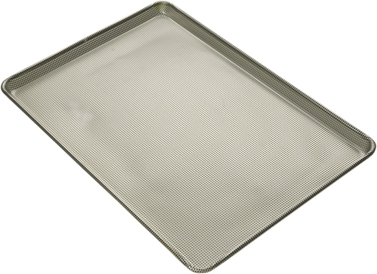 RK Bakeware China Foodservic 4801 Full Size 16 Gauge Wire di Rim Aluminium Perforated Baking Screen