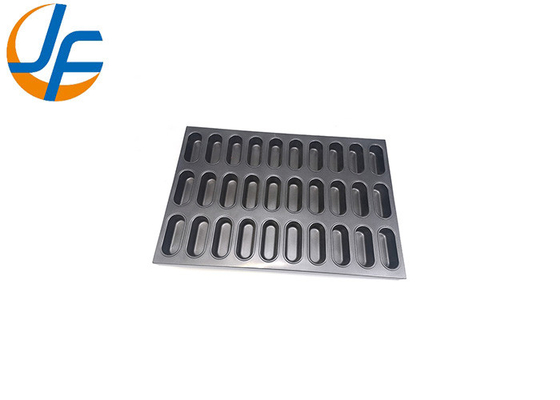 RK Bakeware China Foodservice Oval Shape Industrial Cupcake Tray Untuk toko roti grosir