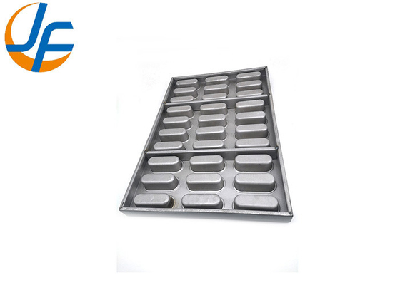 RK Bakeware China Foodservice Oval Shape Industrial Cupcake Tray Untuk toko roti grosir