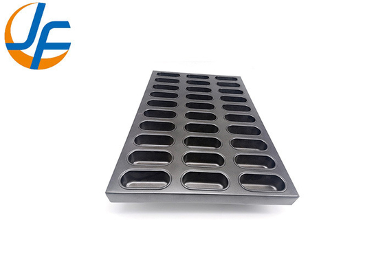 RK Bakeware China Foodservice Oval Shape Industrial Cupcake Tray Untuk toko roti grosir