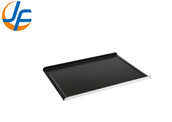 RK Bakeware China Foodservice Australia Bakery Gunakan 16 Inch 3 Sisi Telfon Nonstick Aluminium Baking Trays