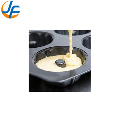 RK Bakeware China Foodservice Custom Industrial Cupcake Muffin Tray Untuk toko roti