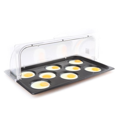 RK Bakeware China Rational Combi Oven Gunakan GN1/1 Aluminium Gastronorm Telur Baking Tray Pan Nonstick