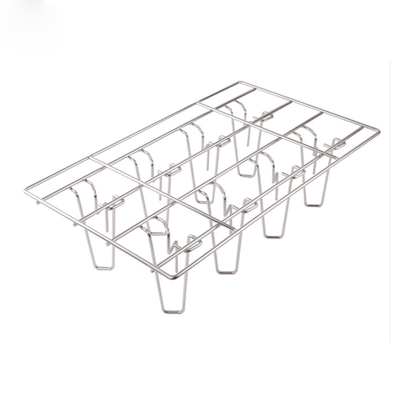 RK Bakeware China Foodservice Gn1/1 Combi Oven Baja tahan karat Grilled Chicken Spike Rack