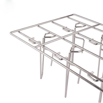 RK Bakeware China Foodservice Gn1/1 Combi Oven Baja tahan karat Grilled Chicken Spike Rack