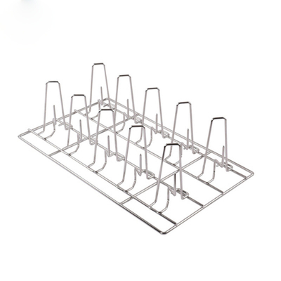 RK Bakeware China Foodservice Gn1/1 Combi Oven Baja tahan karat Grilled Chicken Spike Rack