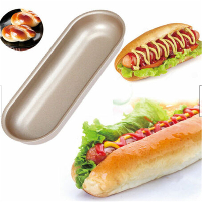 RK Bakeware China Foodservice NSF 600X400 dan Full Size Nonstick Hot Dog Bun Tray