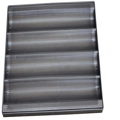 RK Bakeware China Foodservice NSF Nonstick 6 Baris Baguette Tray Roti Baking Tray French Loaf Mold