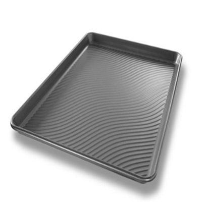 RK Bakeware China Foodservice NSF Lembar Aluminium Custom Corrugated Flat Pan