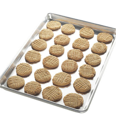 RK Bakeware China Foodservice NSF 18X26 Inch 600X400 Aluminium Sheet Bread Baking Pan