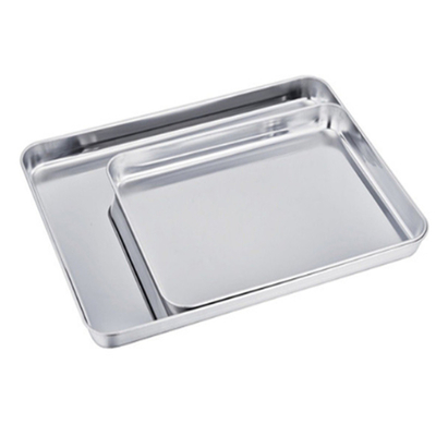 RK Bakeware China Foodservice NSF 18X26 Inch 600X400 Aluminium Sheet Bread Baking Pan