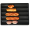 RK Bakeware China Foodservice NSF Nonstick 5 Flute Perforated Aluminium French Baguette Pancake Tray