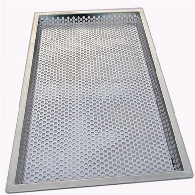 RK Bakeware China Foodservice NSF Kustom 4 Sisi Baki Kering Stainless Steel 304 Berlubang