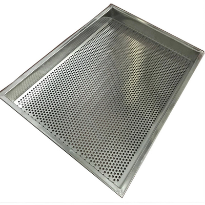 RK Bakeware China Foodservice NSF Kustom 4 Sisi Baki Kering Stainless Steel 304 Berlubang