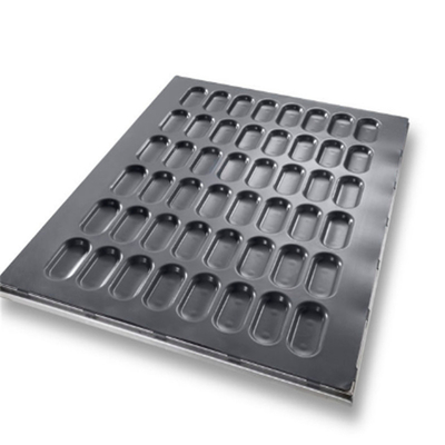 RK Bakeware China Foodservice NSF Hoagie Bun Pan /Slider Bun Pan /Square Ciabatta Roll Baking Tray