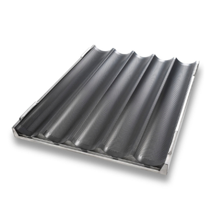 RK Bakeware China Foodservice NSF Hoagie Bun Pan /Slider Bun Pan /Square Ciabatta Roll Baking Tray